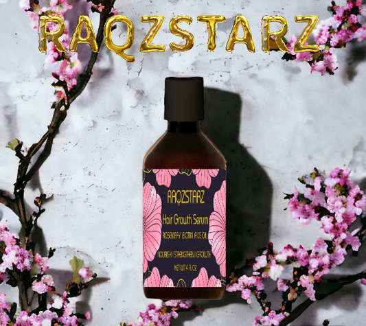 RAQZSTARZ™ HAIR GROWTH OIL  W/ROSEMARY & 17 OILS 2 OZ